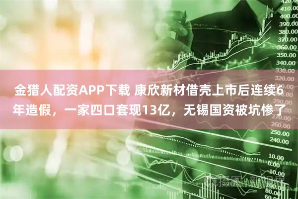 金猎人配资APP下载 康欣新材借壳上市后连续6年造假,一家四口套现13亿,无锡国资被坑惨了